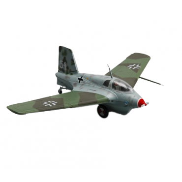 MINIATURA AVIÃO CAÇA ALEMÃO MESSERSCHMITT ME.163 B-1A WWII AIRCRAFT SERIES 1/72 EASY MODEL ESY AR-36340